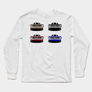 Muscle USA Car X4 Long Sleeve T-Shirt